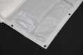 Plandeka polietylenowa 15x20m Super Tarp premium 250g/m2 UV stabilizowana biała