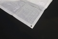 Plandeka Super Tarp standard 150 - rozmiar 6x10m - Plandeka okryciowa polietylenowa (Biała)
